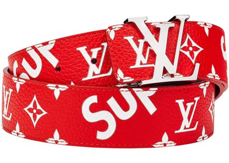 louis vuitton x supreme cintura ragazzo|false supreme x louis vuitton.